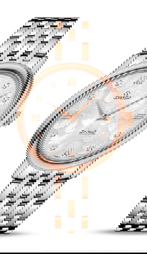 Omega De Ville luxury timepiece - detailed view