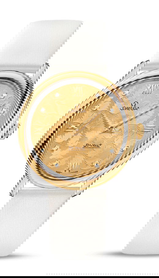 Omega De Ville luxury timepiece - detailed view