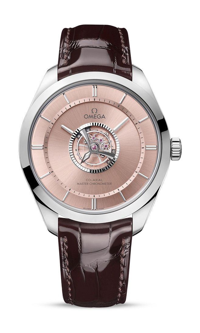 Omega De Ville luxury timepiece - detailed view