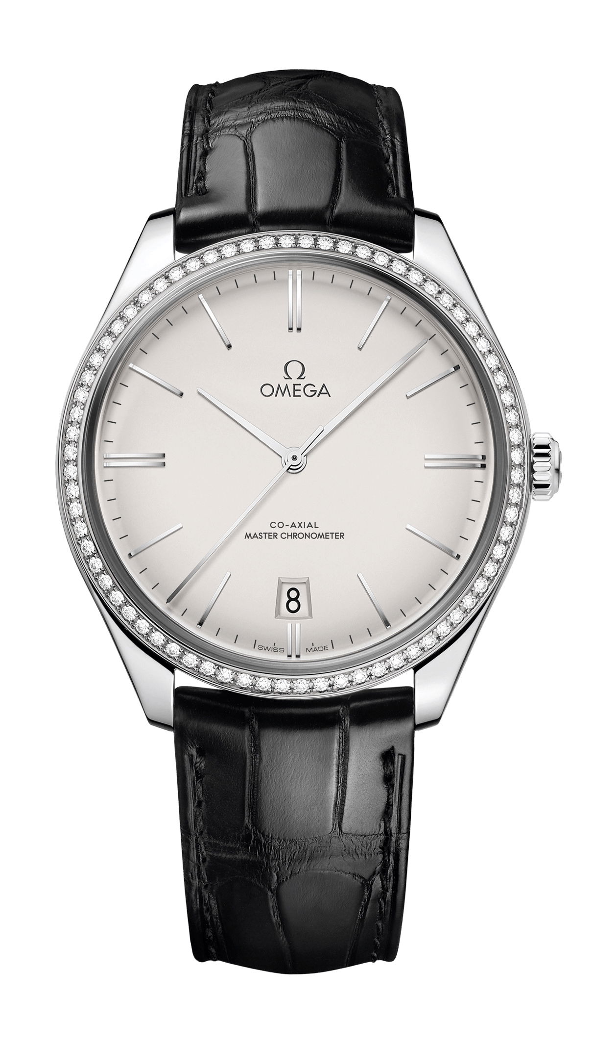 Omega De Ville luxury timepiece - detailed view