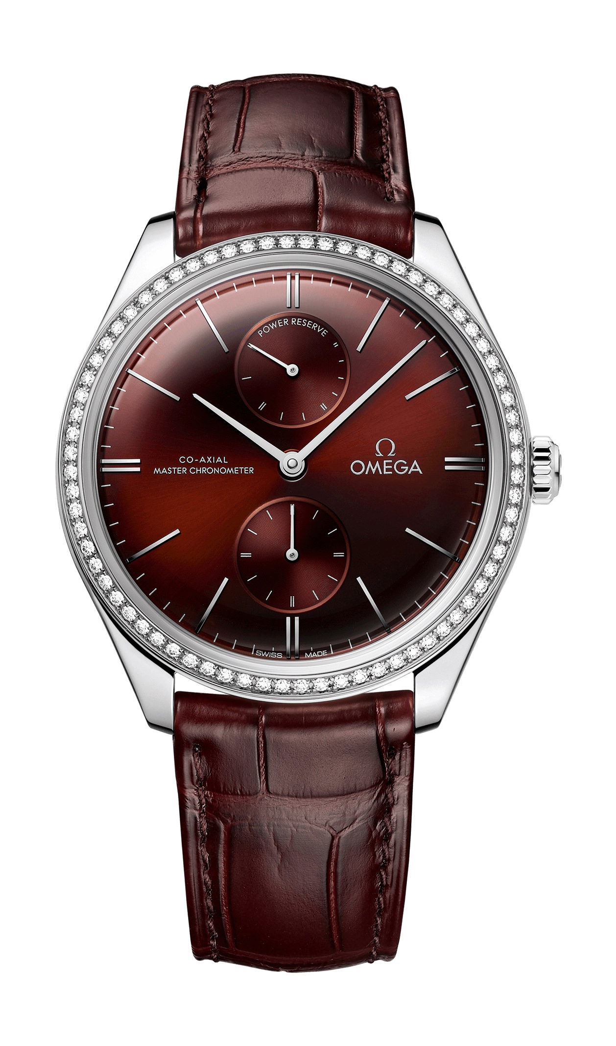 Omega De Ville luxury timepiece - detailed view