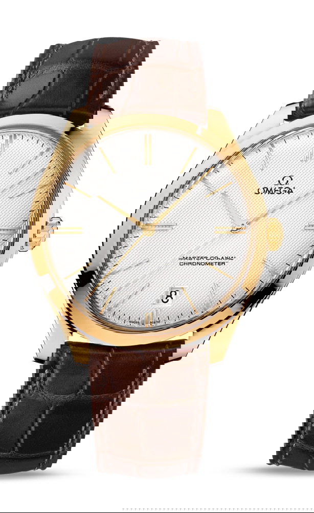 Omega De Ville luxury timepiece - detailed view