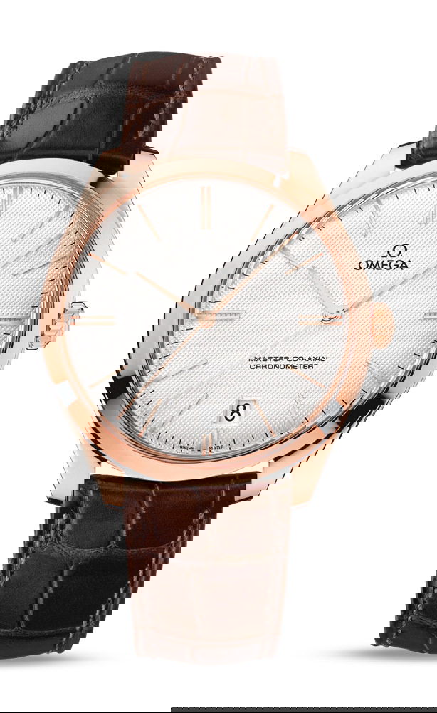 Omega De Ville luxury timepiece - detailed view