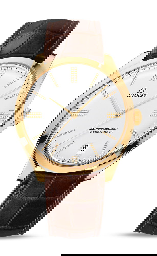 Omega De Ville luxury timepiece - detailed view