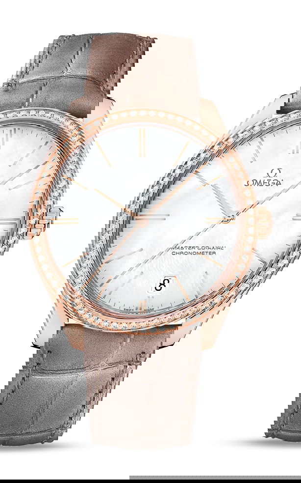 Omega De Ville luxury timepiece - detailed view