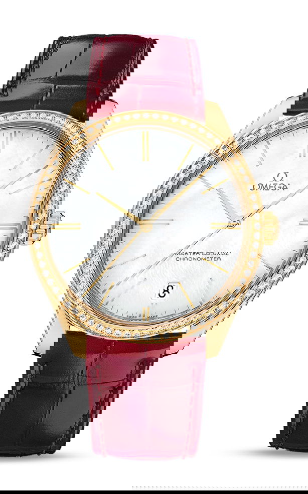Omega De Ville luxury timepiece - detailed view