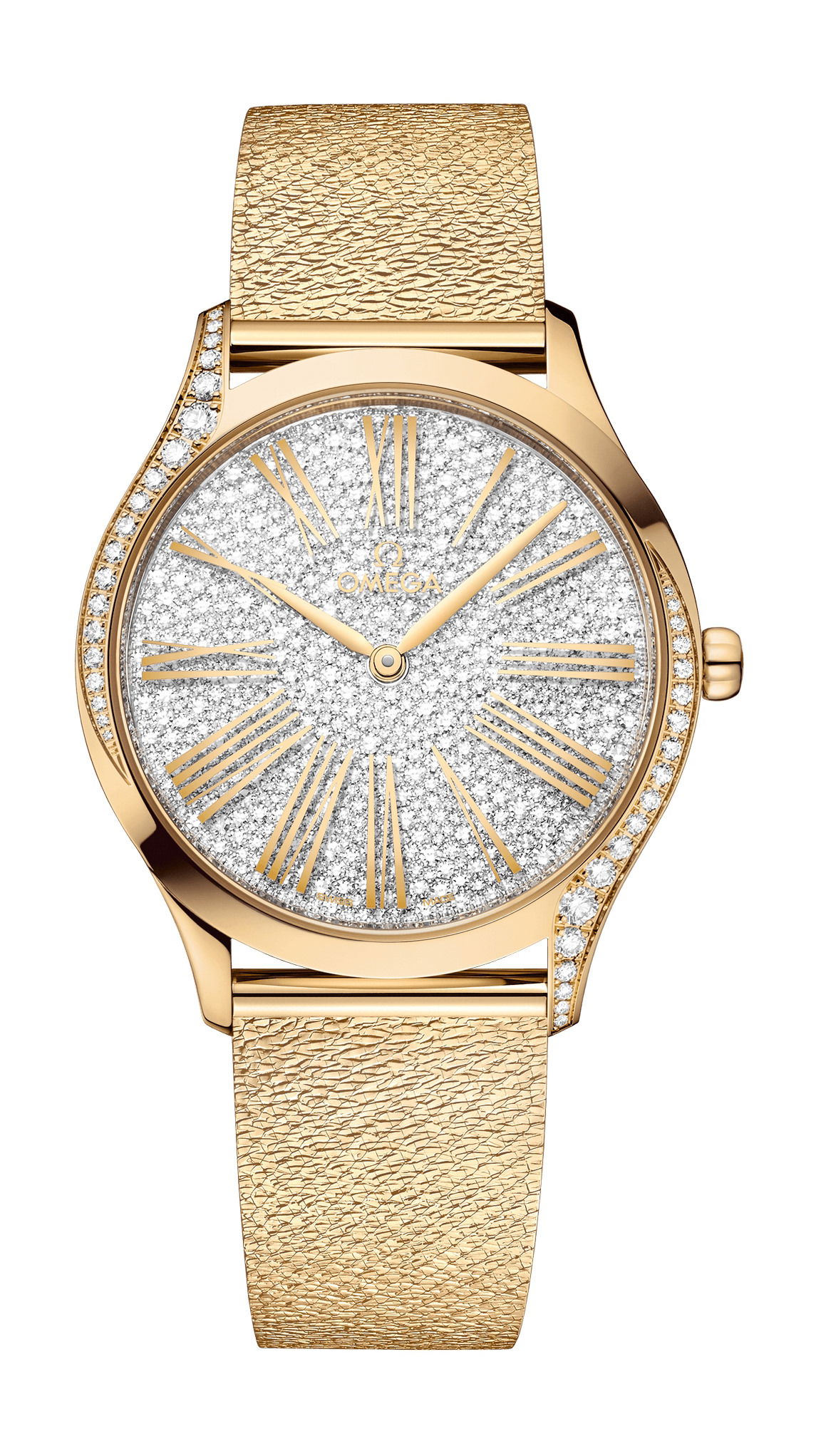 Omega De Ville luxury timepiece - detailed view