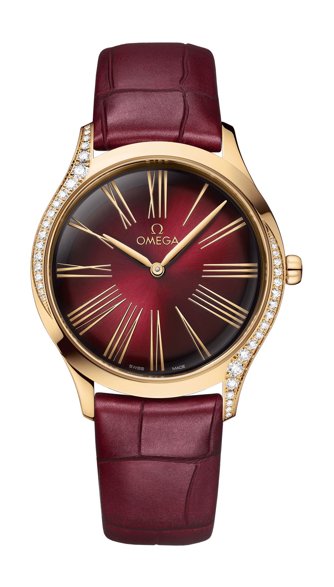 Omega De Ville luxury timepiece - detailed view