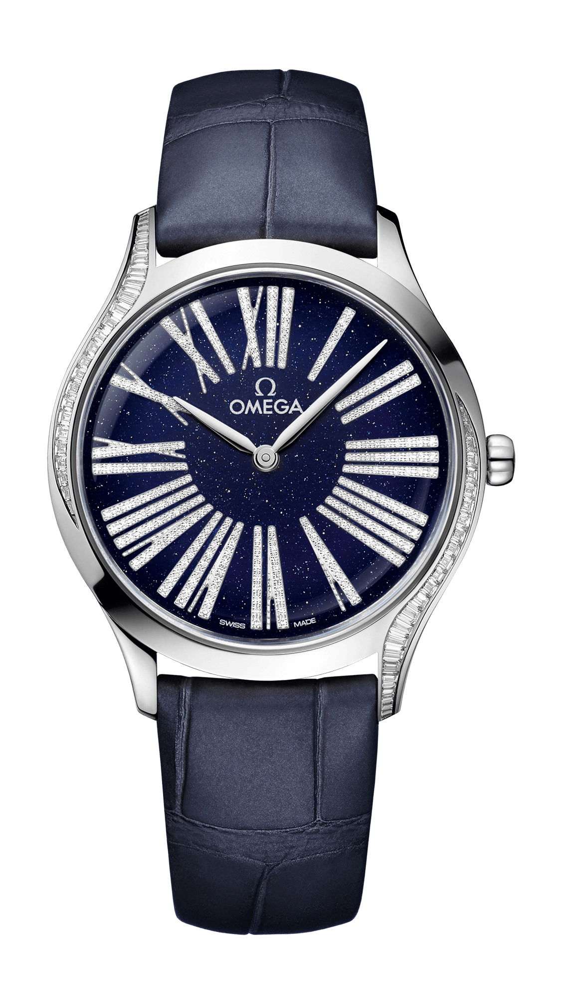 Omega De Ville luxury timepiece - detailed view