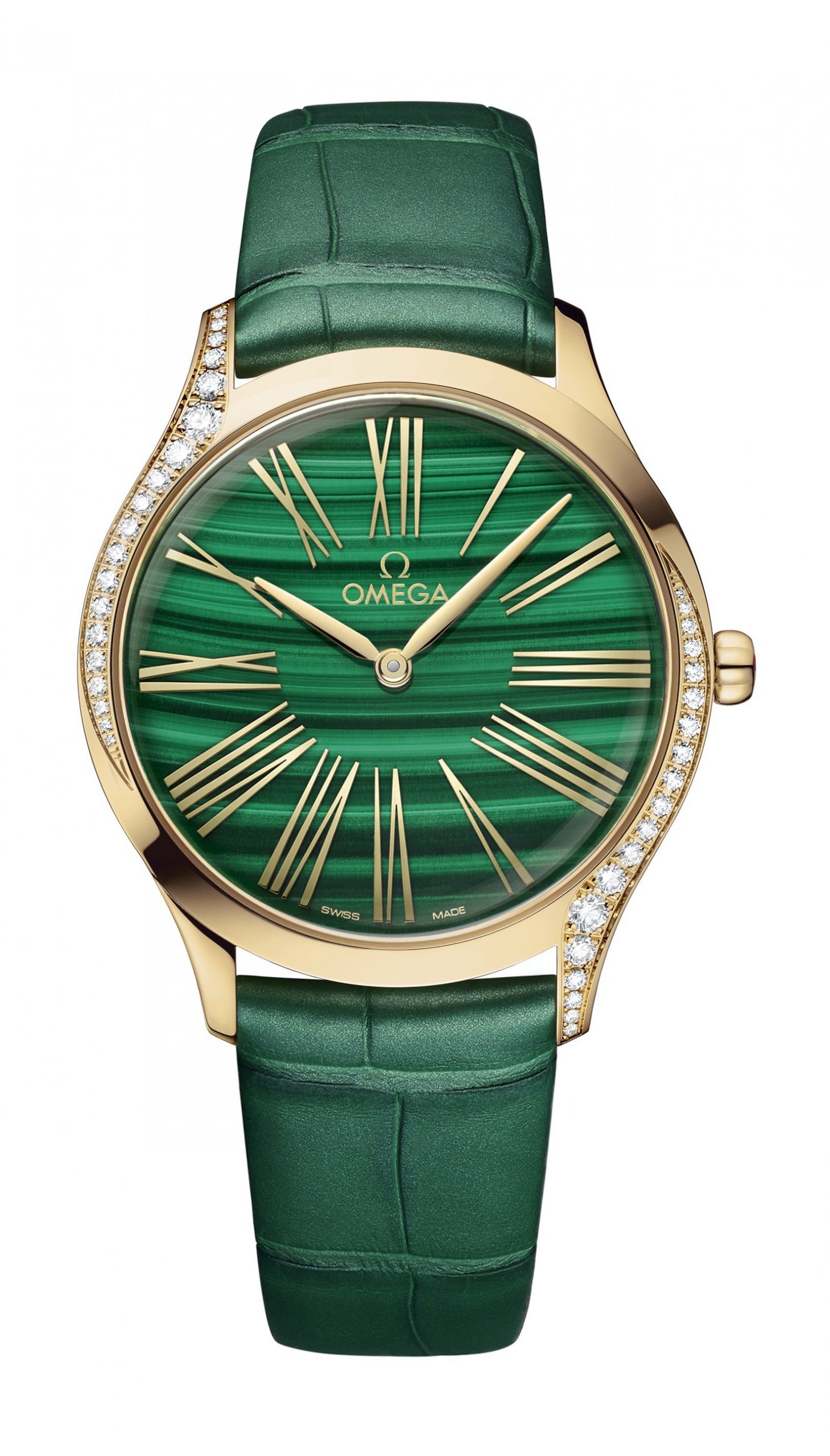 Omega De Ville luxury timepiece - detailed view