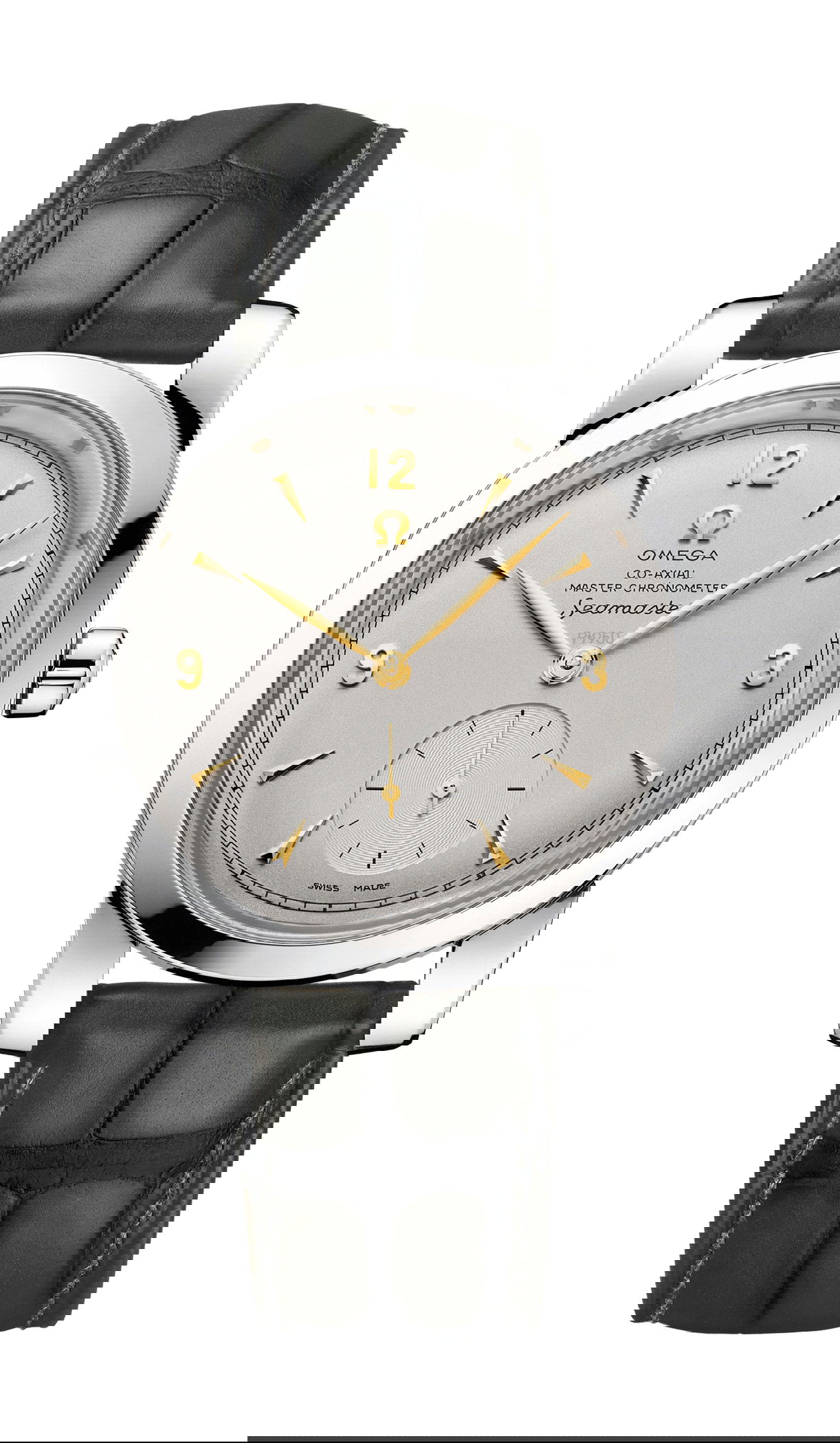 Omega Seamaster luxury timepiece - detailed view