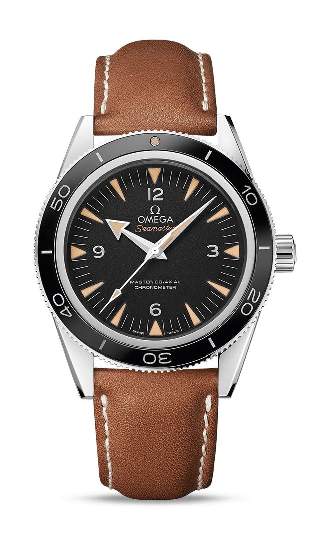 Omega Seamaster luxury timepiece - detailed view