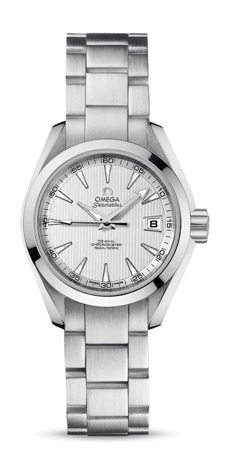 Omega Seamaster luxury timepiece - detailed view