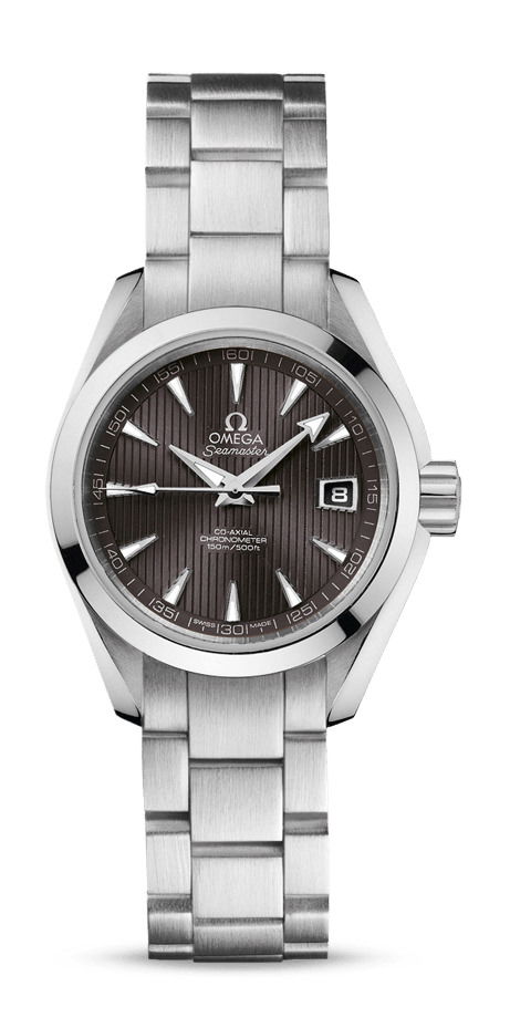 Omega Seamaster luxury timepiece - detailed view
