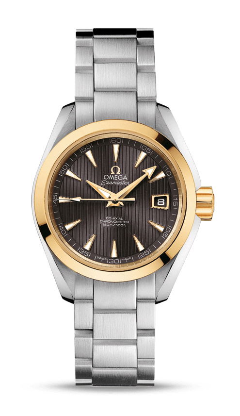 Omega Seamaster luxury timepiece - detailed view