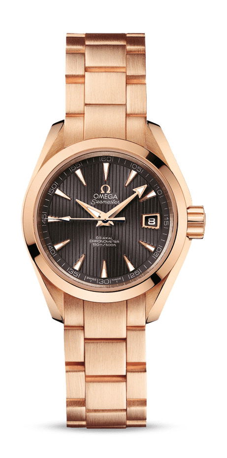 Omega Seamaster luxury timepiece - detailed view