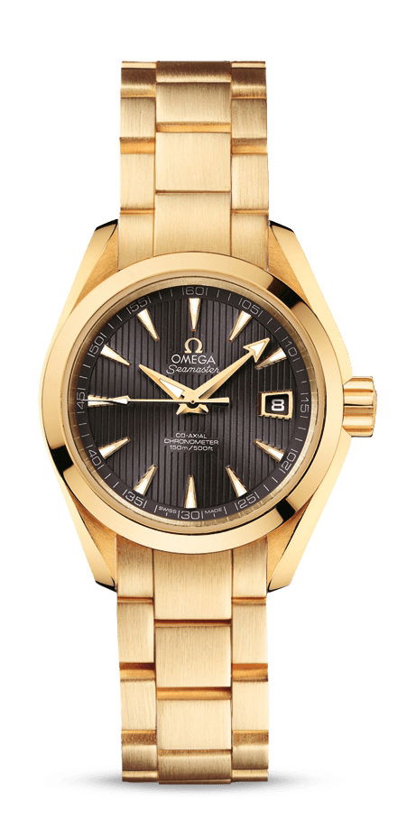 Omega Seamaster luxury timepiece - detailed view