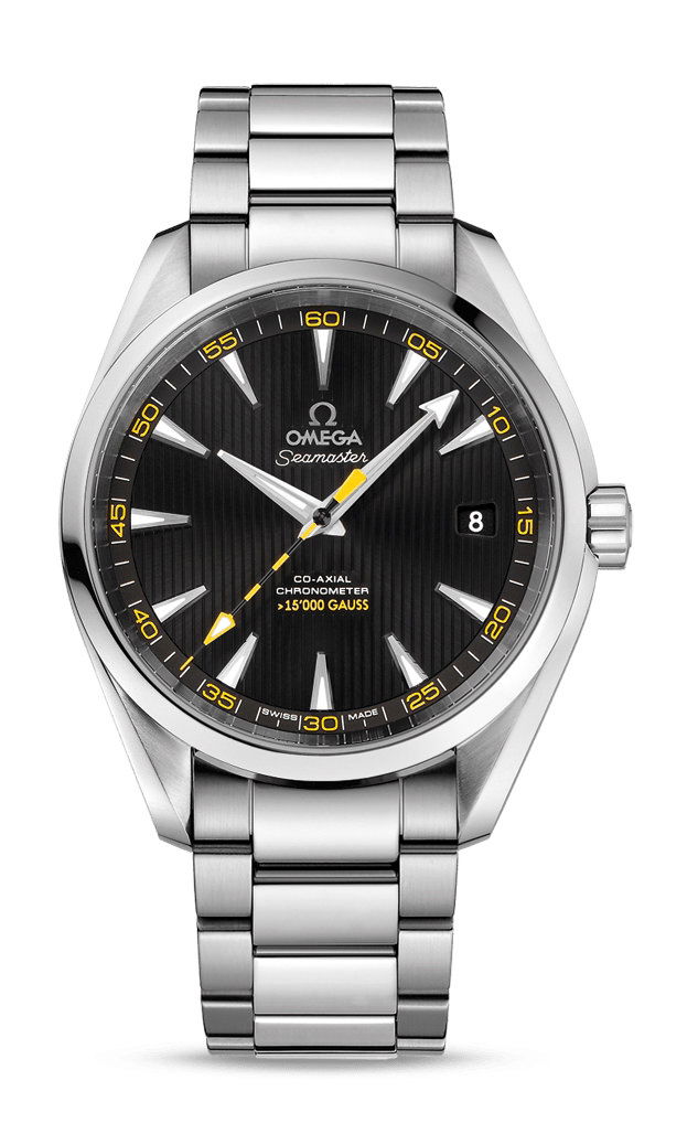 Omega Seamaster luxury timepiece - detailed view