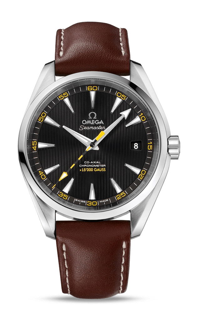 Omega Seamaster luxury timepiece - detailed view