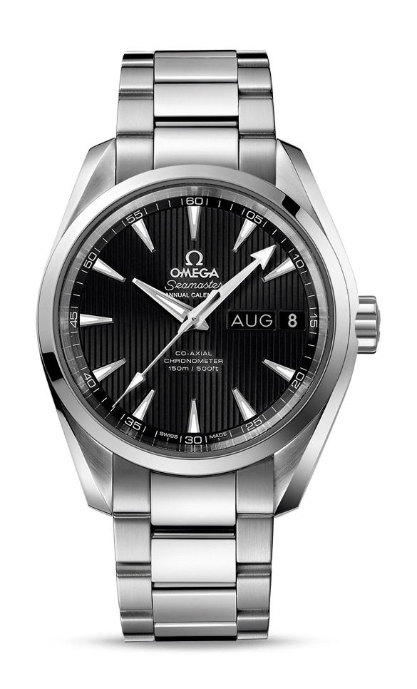 Omega Seamaster luxury timepiece - detailed view