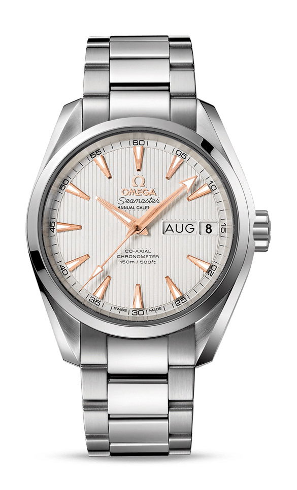 Omega Seamaster luxury timepiece - detailed view