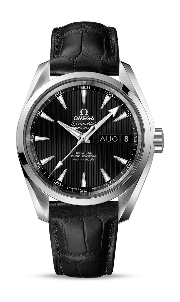 Omega Seamaster luxury timepiece - detailed view