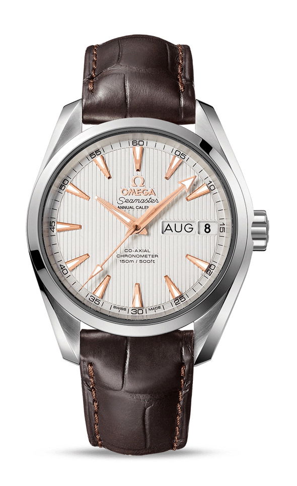 Omega Seamaster luxury timepiece - detailed view