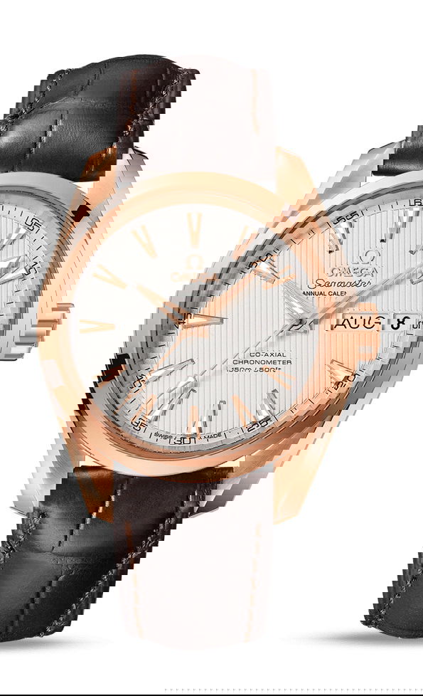 Omega Seamaster luxury timepiece - detailed view