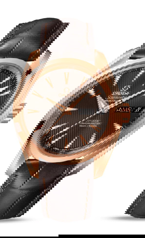 Omega Seamaster luxury timepiece - detailed view