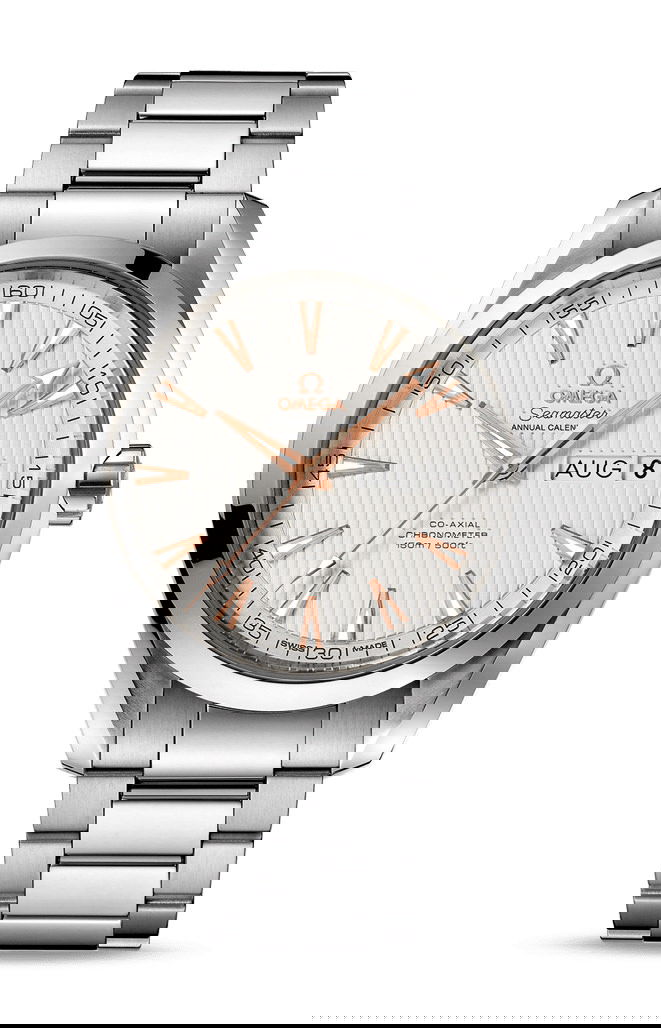 Omega Seamaster luxury timepiece - detailed view