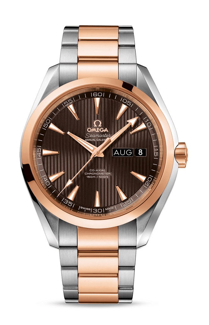 Omega Seamaster luxury timepiece - detailed view