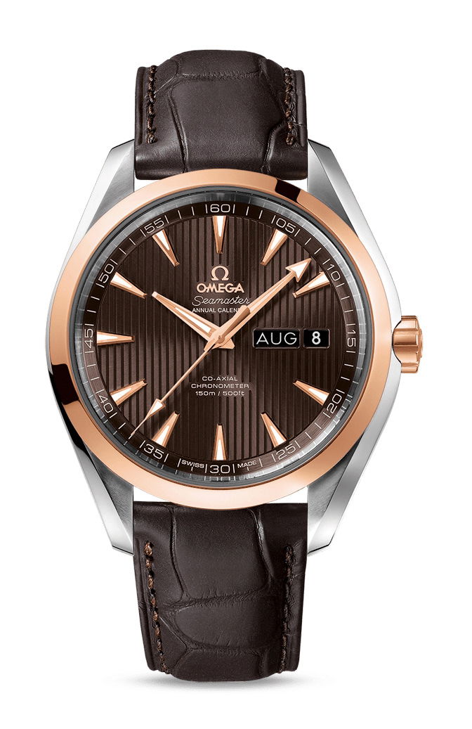 Omega Seamaster luxury timepiece - detailed view