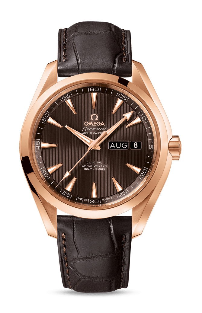 Omega Seamaster luxury timepiece - detailed view