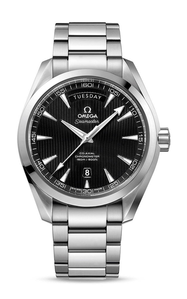 Omega Seamaster luxury timepiece - detailed view