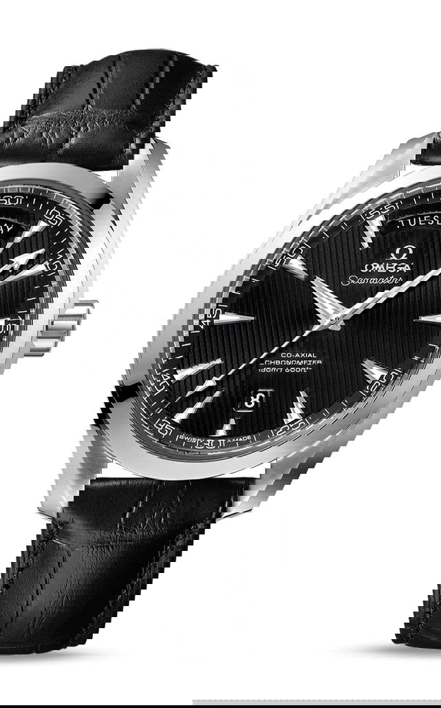 Omega Seamaster luxury timepiece - detailed view