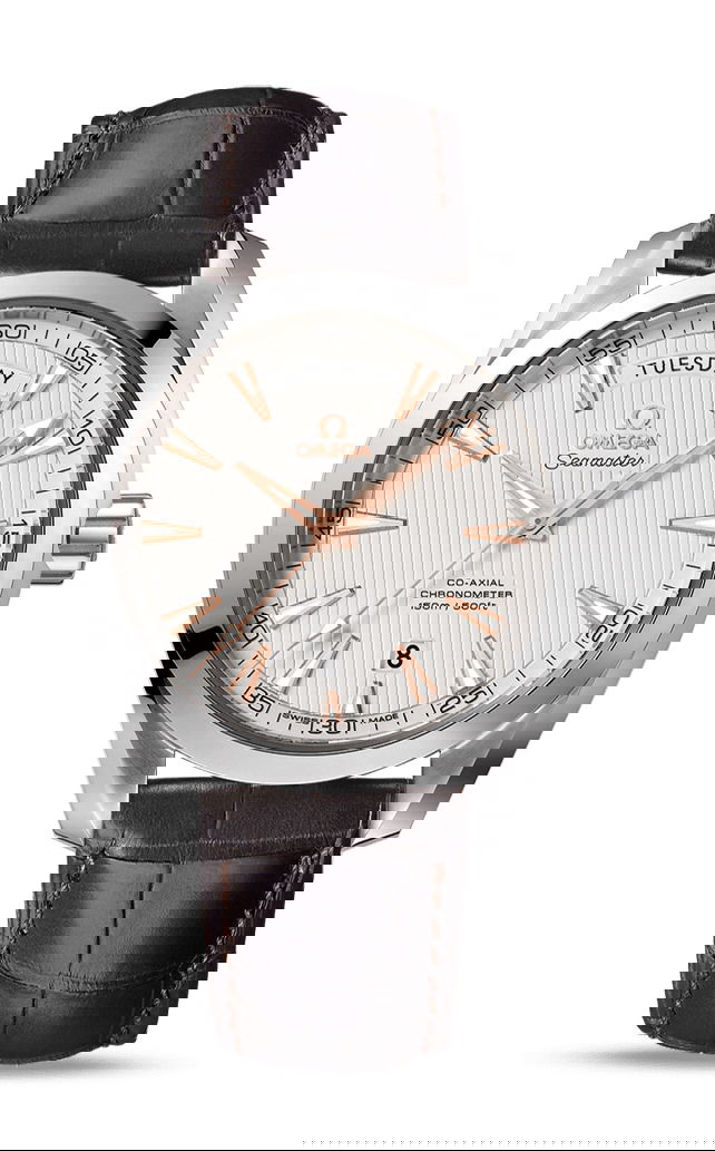 Omega Seamaster luxury timepiece - detailed view