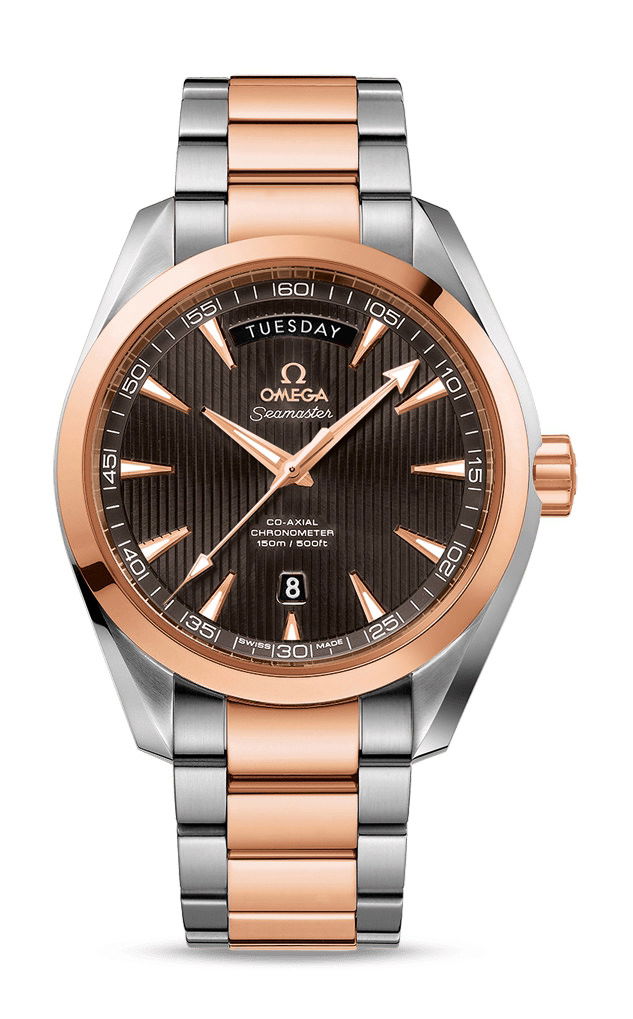 Omega Seamaster luxury timepiece - detailed view