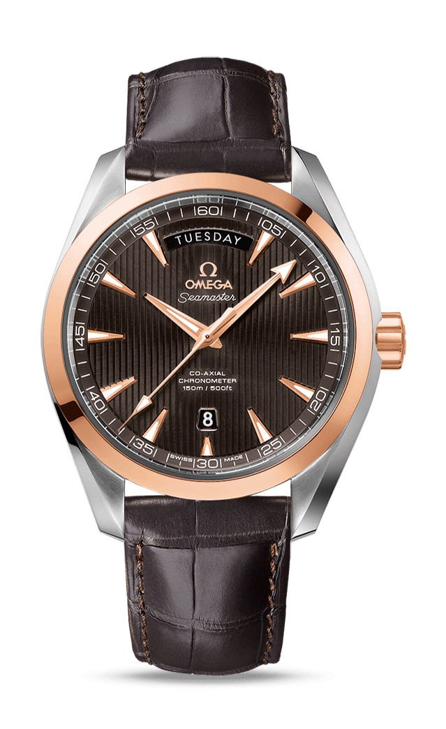Omega Seamaster luxury timepiece - detailed view