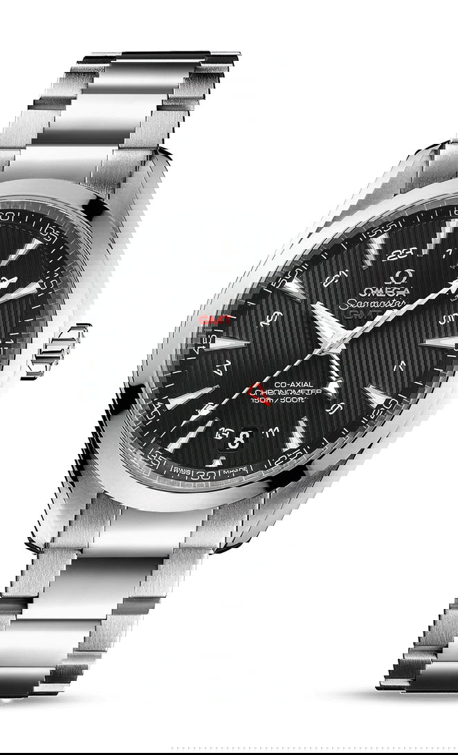 Omega Seamaster luxury timepiece - detailed view
