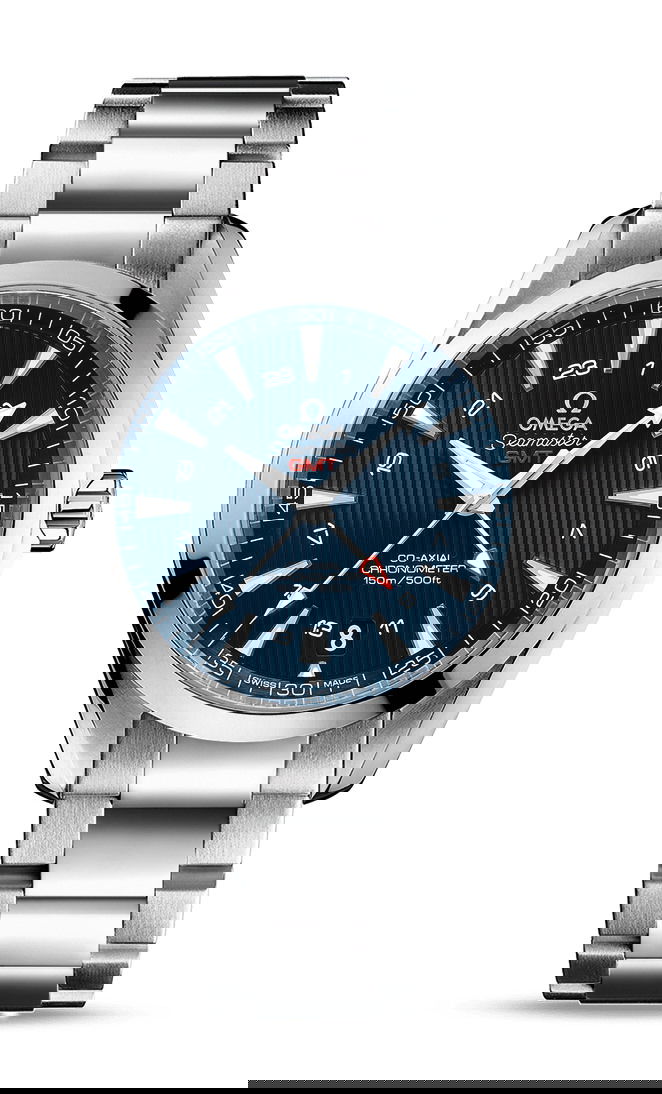 Omega Seamaster luxury timepiece - detailed view