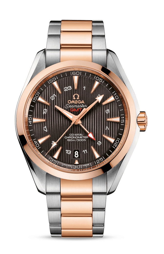 Omega Seamaster luxury timepiece - detailed view