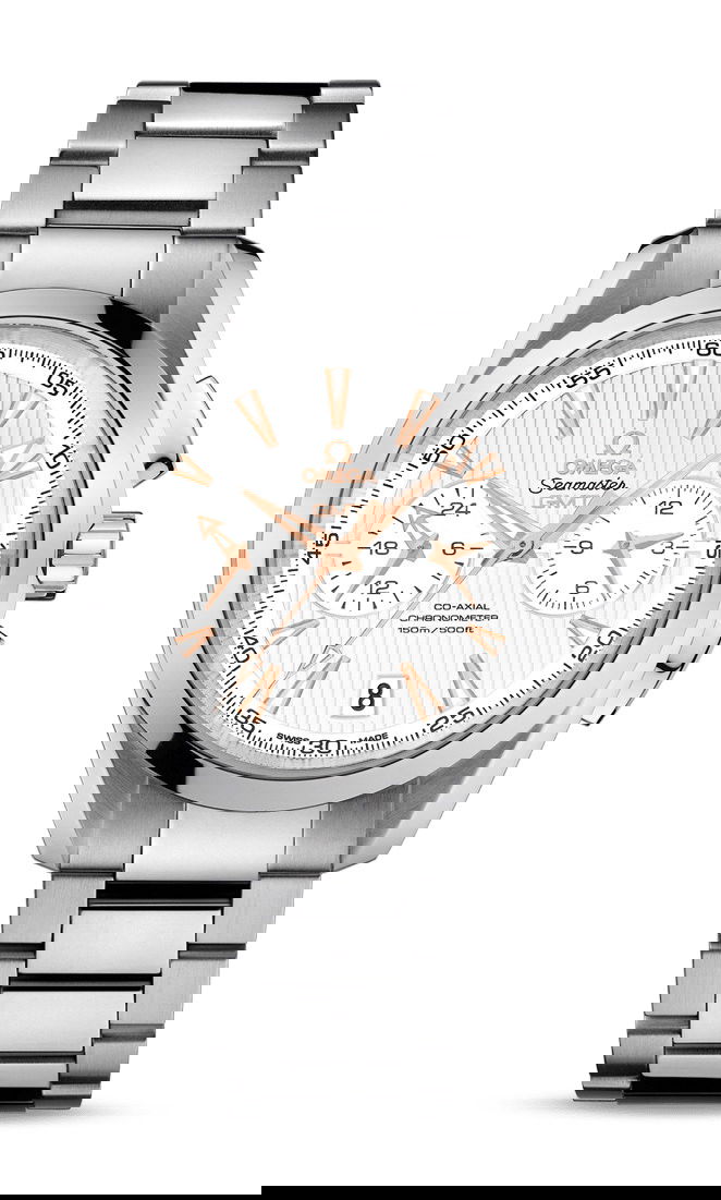 Omega Seamaster luxury timepiece - detailed view