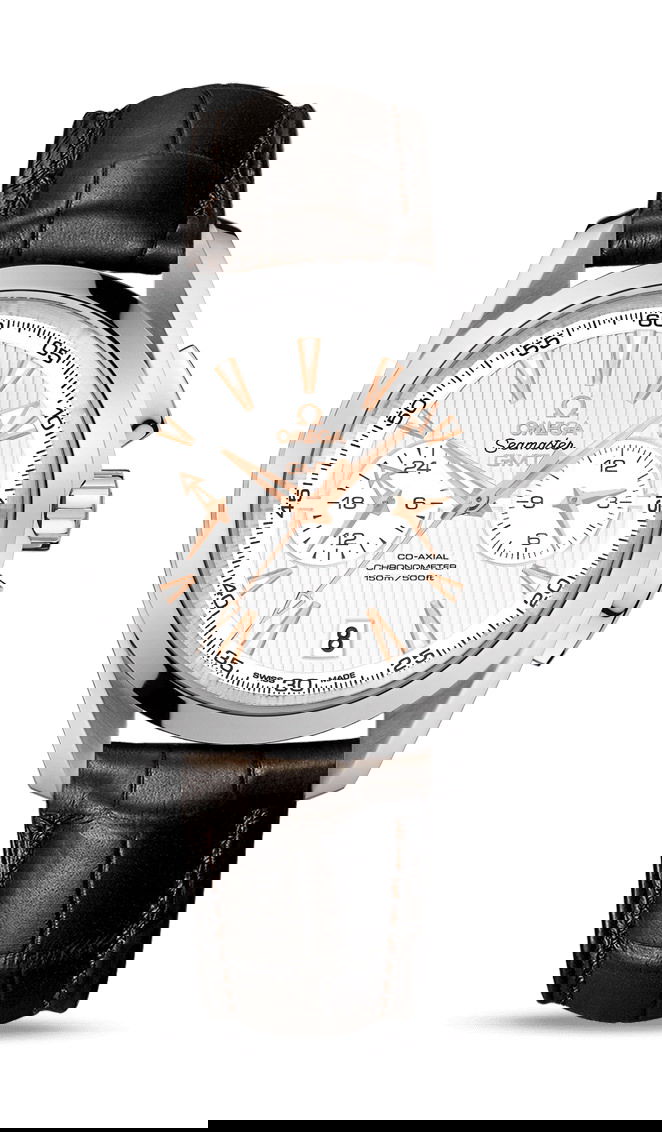 Omega Seamaster luxury timepiece - detailed view