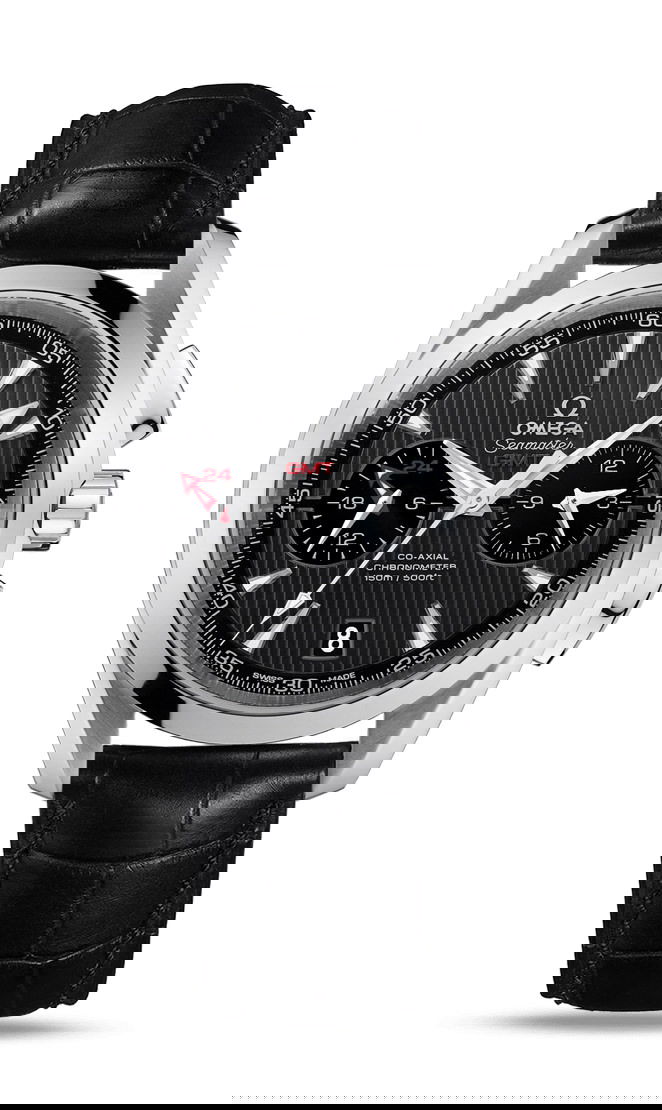 Omega Seamaster luxury timepiece - detailed view