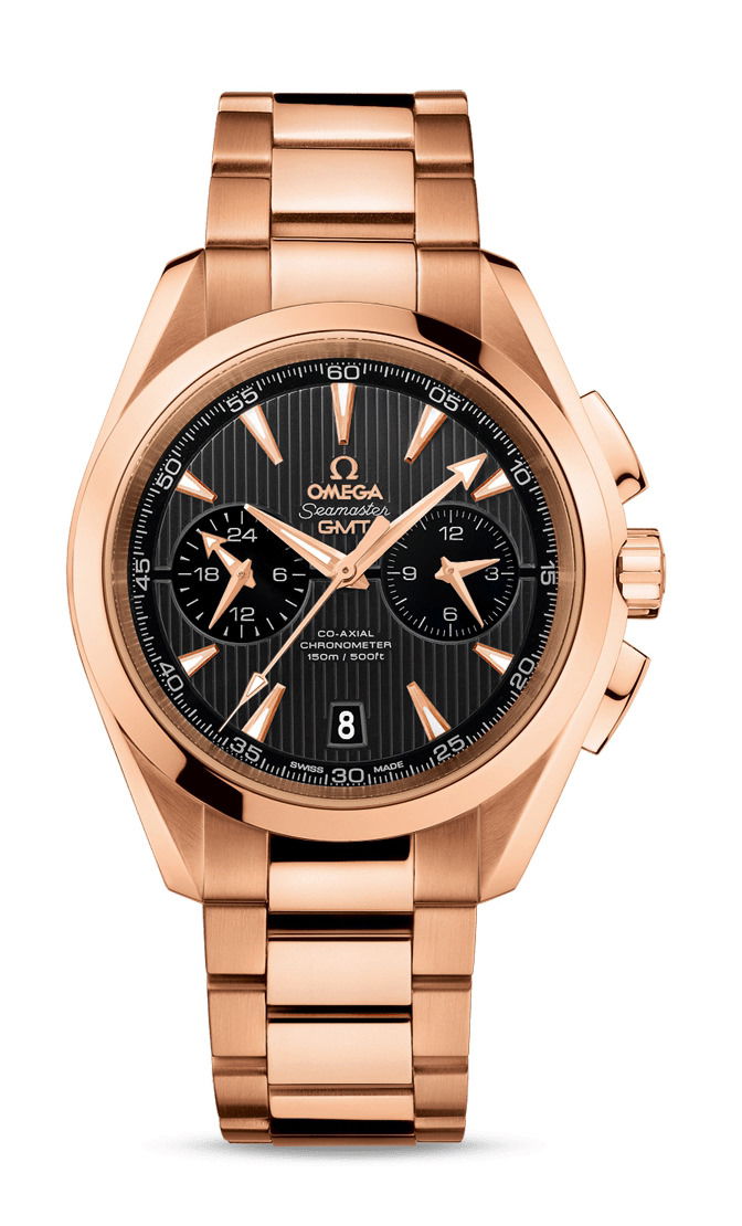 Omega Seamaster luxury timepiece - detailed view