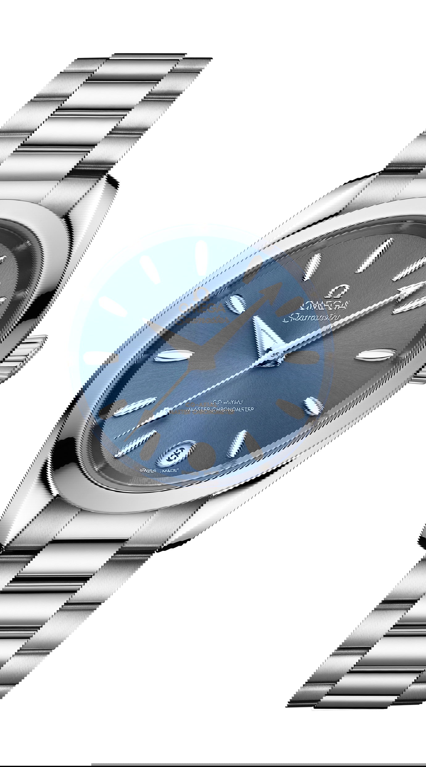 Omega Seamaster luxury timepiece - detailed view