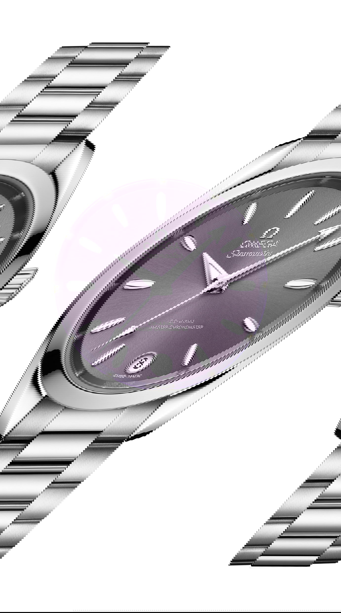 Omega Seamaster luxury timepiece - detailed view