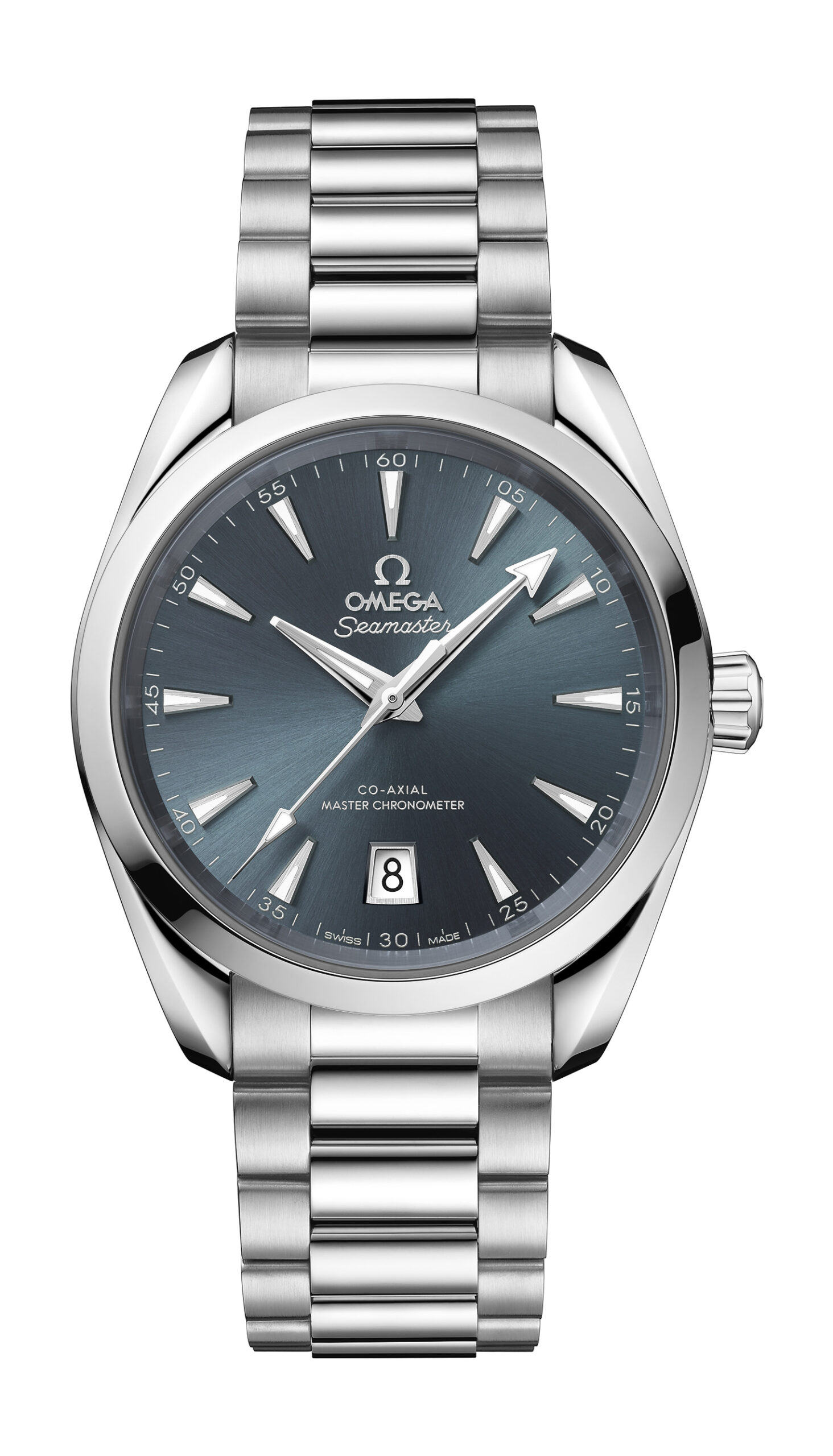 Omega Seamaster luxury timepiece - detailed view