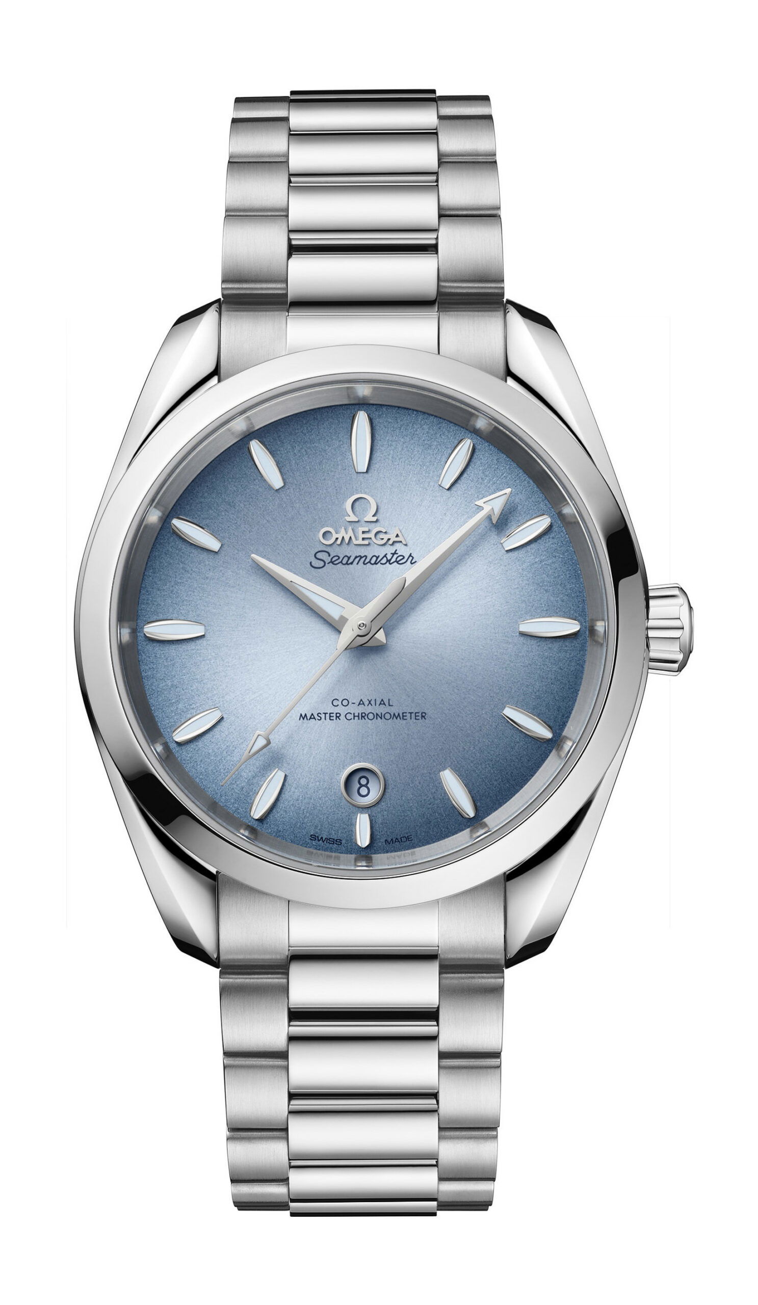 Omega Seamaster luxury timepiece - detailed view