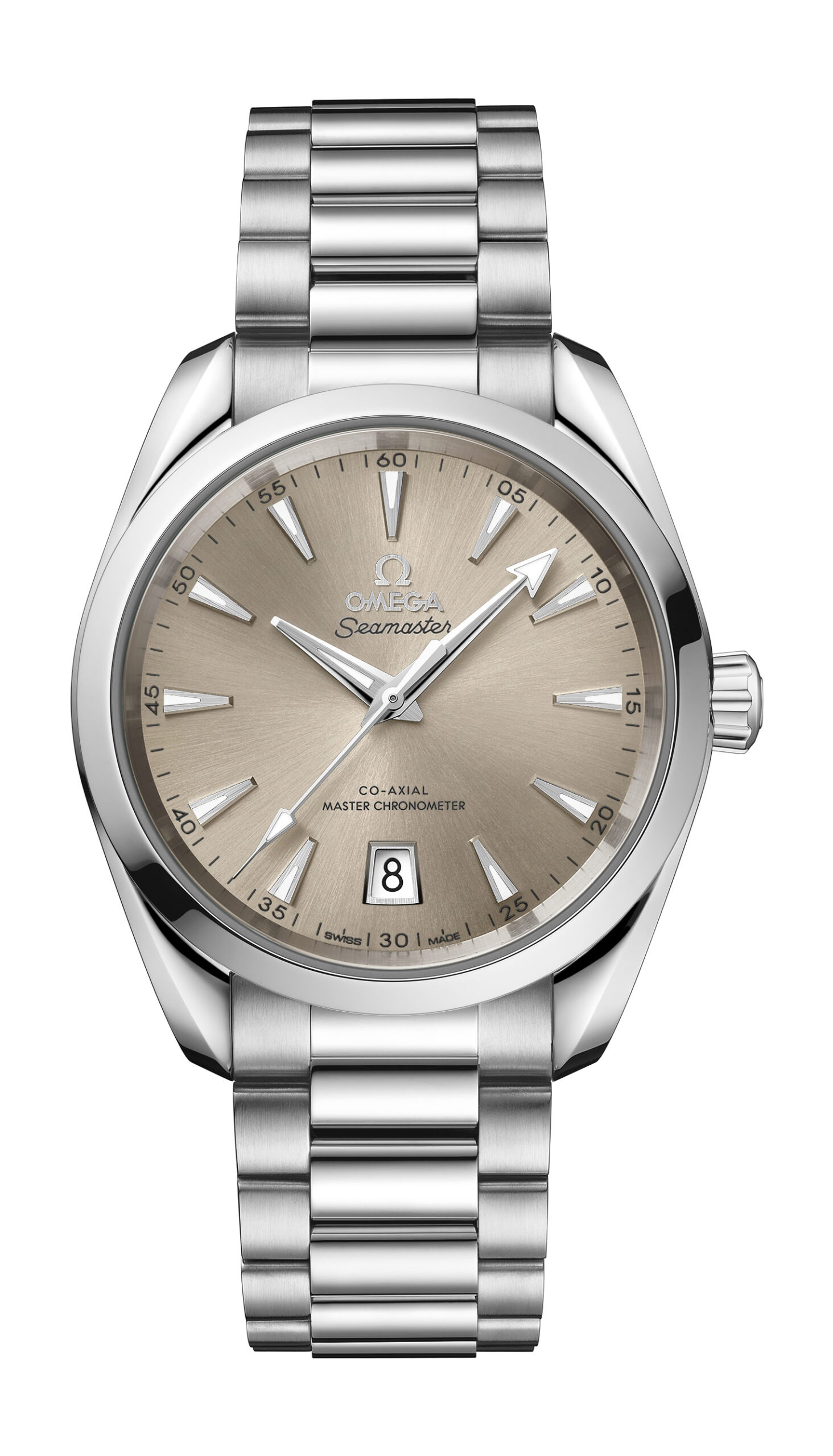 Omega Seamaster luxury timepiece - detailed view